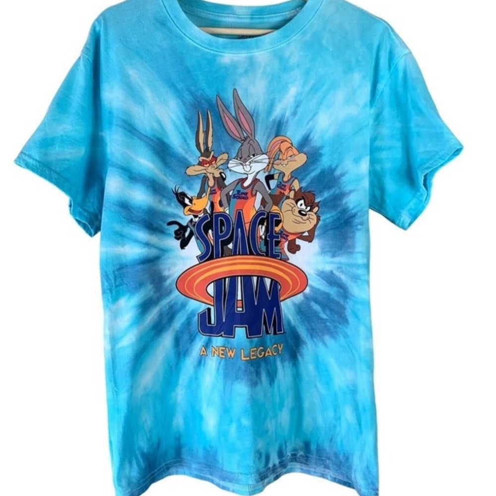 Space Jam ☆Tie Dye ☆ T-Shirt ☆ by LOONEY TUNES ☆